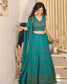 Green lehenga