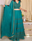 Green lehenga