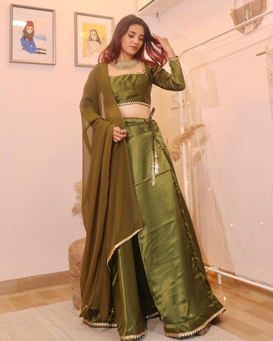 ✨Green Lehenga✨