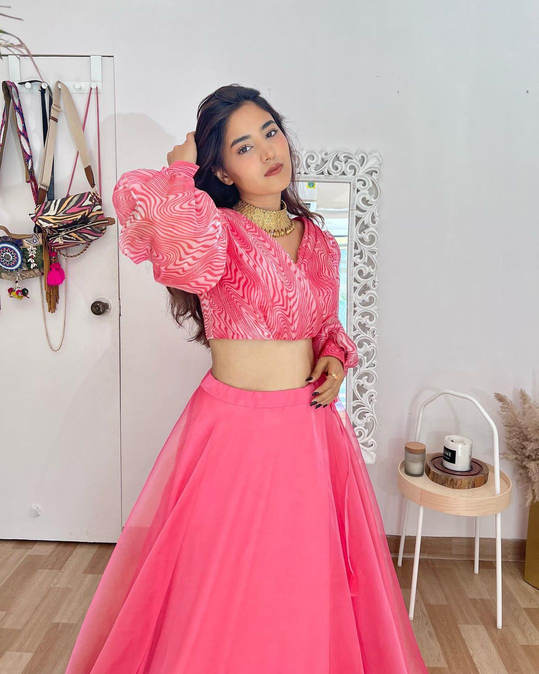 Pink Candly Lehenga