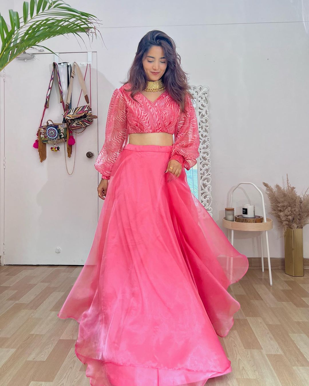 Pink Candly Lehenga