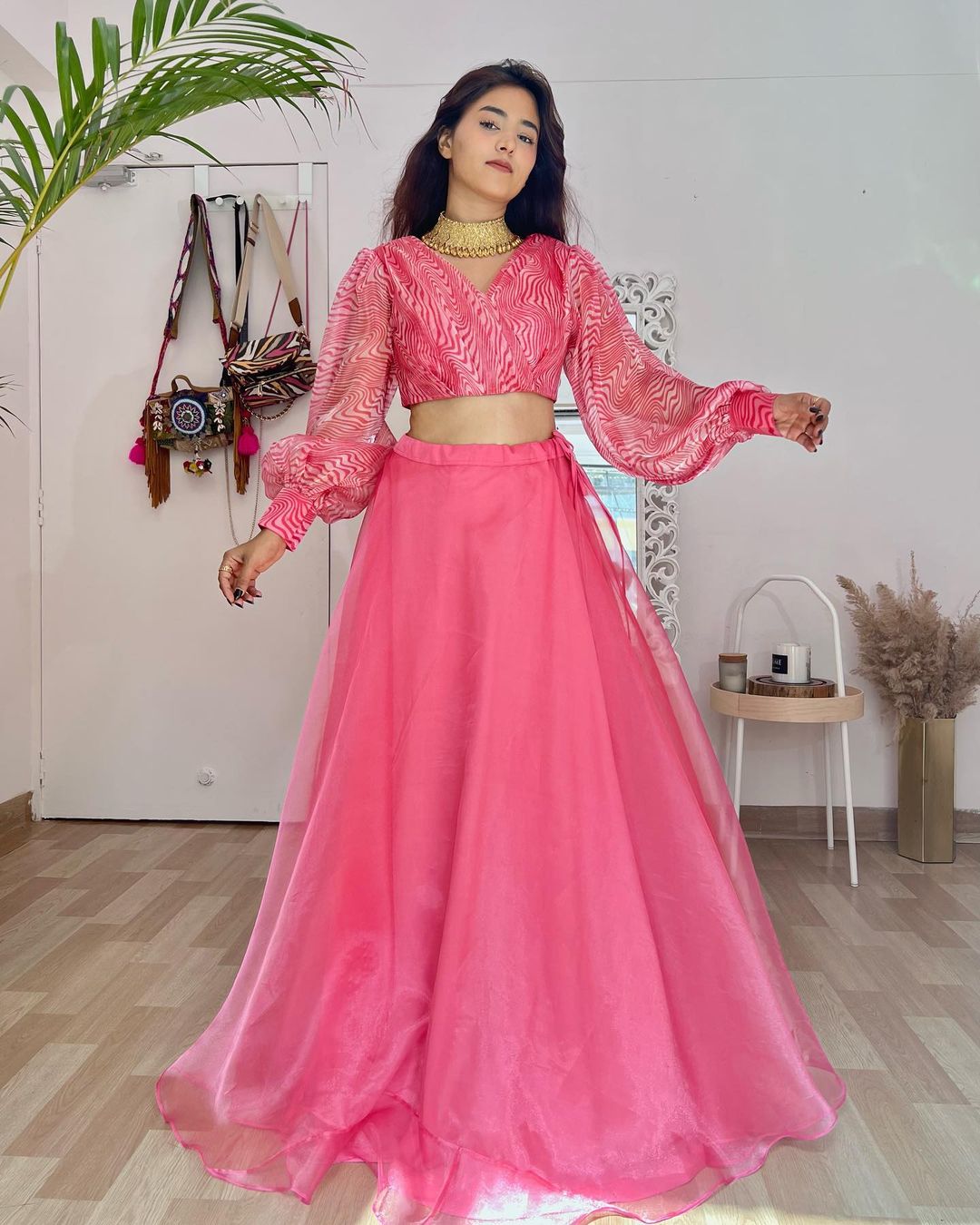 Pink Candly Lehenga