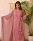 Pink Angrakha Suit