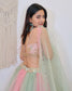 Two shades lehenga