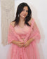 Baby pink fairy lehenga