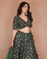 Emerald green lehenga