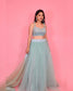 Powder Blue lehenga