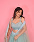 Powder Blue lehenga