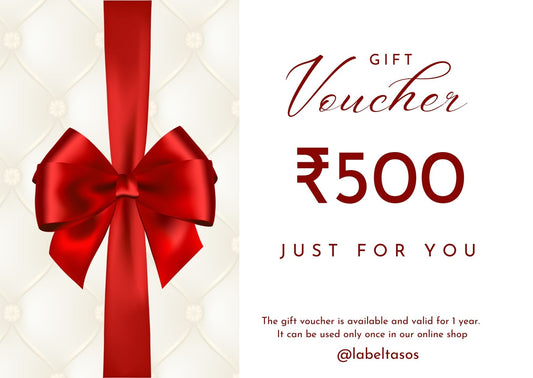 Label Tasos Gift Card