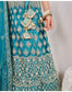 Teal Lehenga