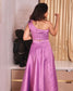 Purple Ribbon Lehenga