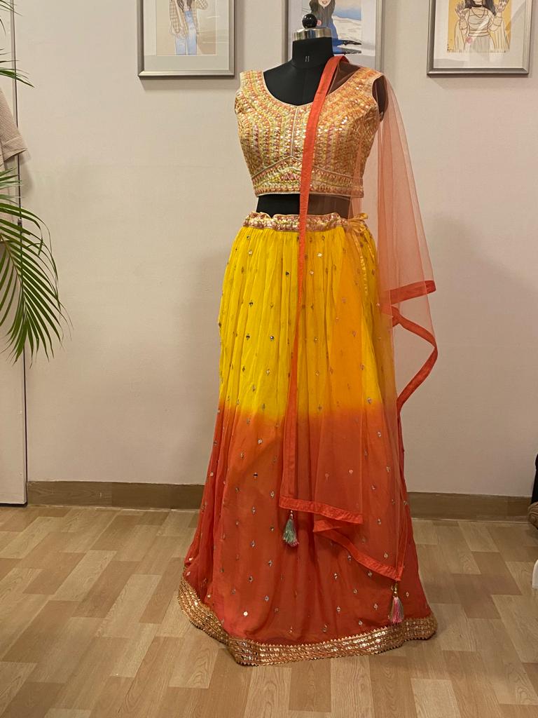 Orange-Yellow(Diwali Collection)